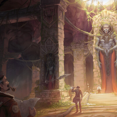 Conquistadors. Cruel gods from the stars.