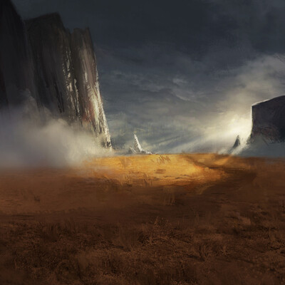 Mountain wasteland