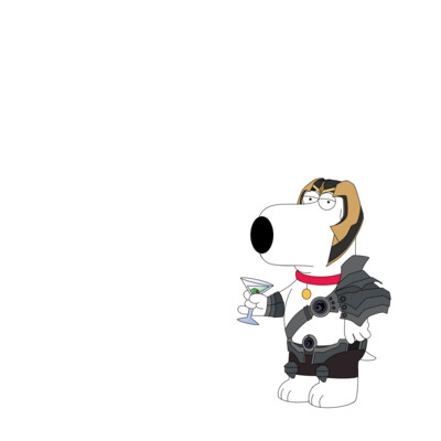 Combat suit for Brian Griffin "Samurai" "Thanos" "Doom guy"