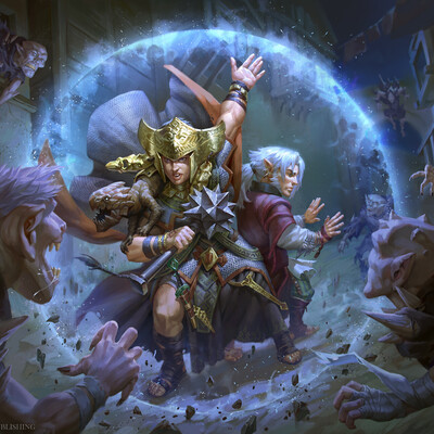 halflings in trouble
