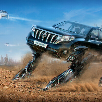 TOYOTA ON LEGS