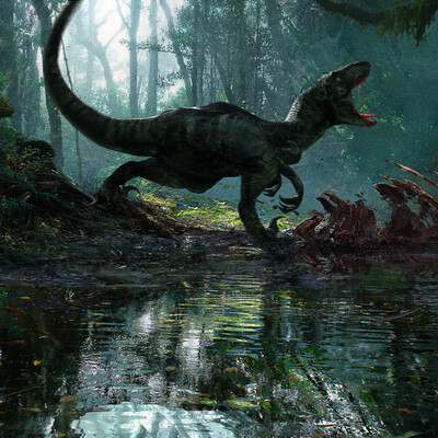 Emergency lunch Raptor. Keyframe design