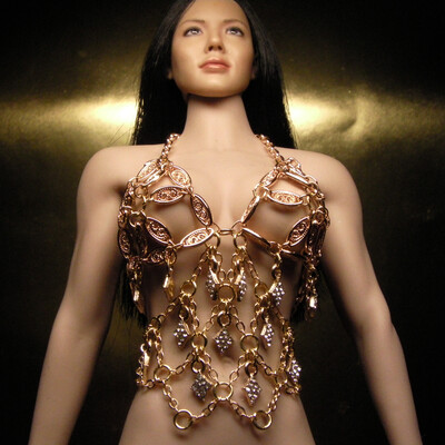 Fighting golden bra of the ancient East.