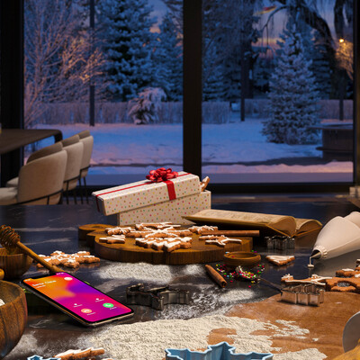 PREPARING FOR CHRISTMAS.