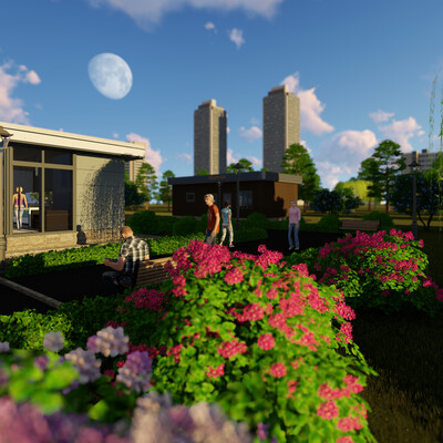 trade pavilion