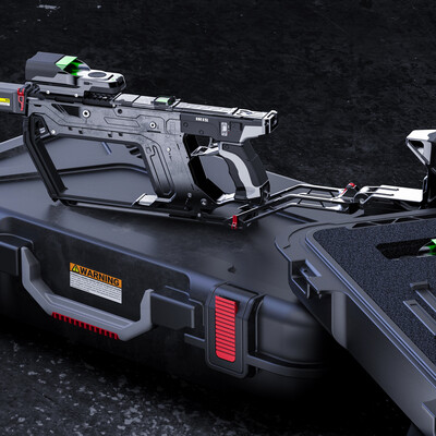 IRIS submachine gun