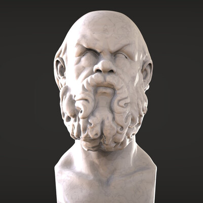 Bust of Socrates