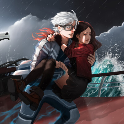 Quicksilver and Scarlet Witch
