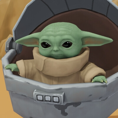 Baby Yoda fanart