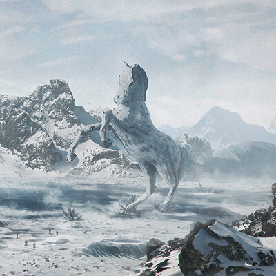 Snow landscape