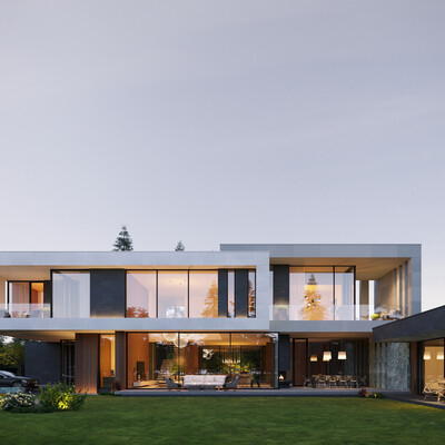 Modern Villa near St.Peterburg