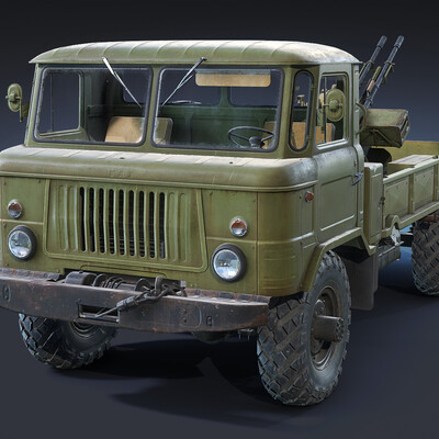 GAZ-66 Guntruck