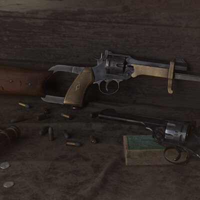 Webley&Scott Mark VI revolver