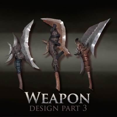 Weapon design part 3 : Polearm