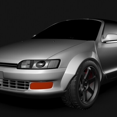 Toyota Sera + fenders
