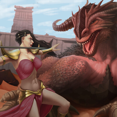Red dragon