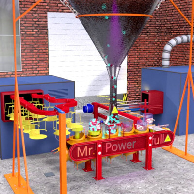 In my free time I model, try different projects. Created in Cinema 4