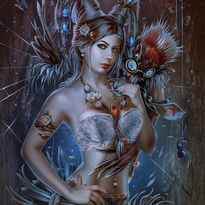 Fraulein Squirrel Night Fun