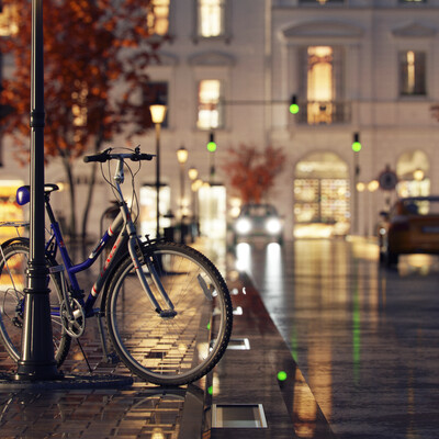 Evening city...