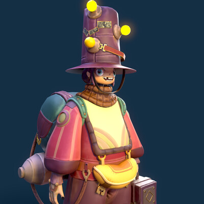 Stylised character