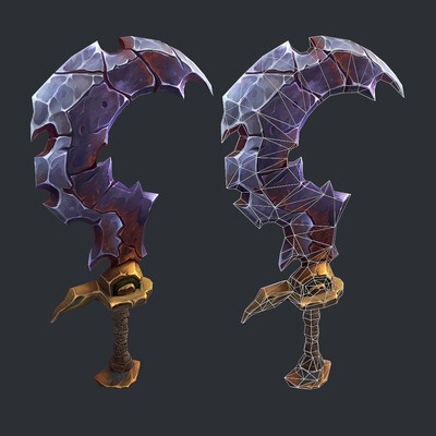 game model knife