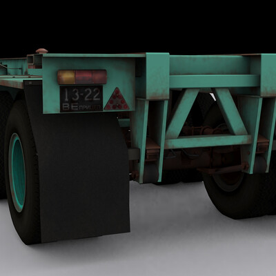ChMZAP 99858 semi-trailer.