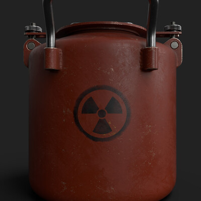 Gamma source container