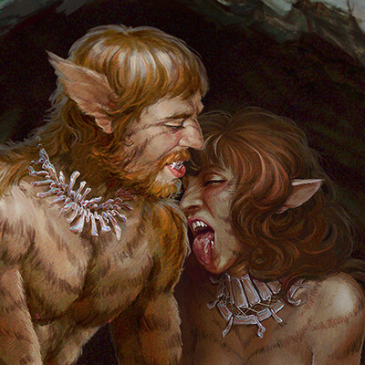 Fess (cat-folk). Threads of fate game art