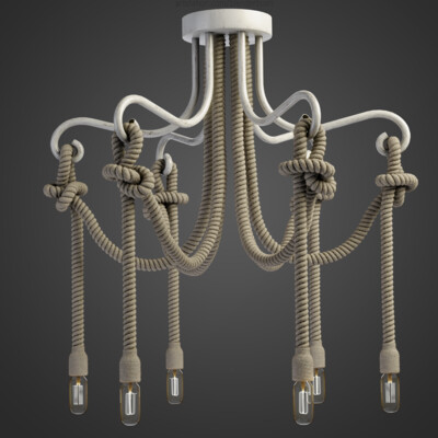Rope Chandelier