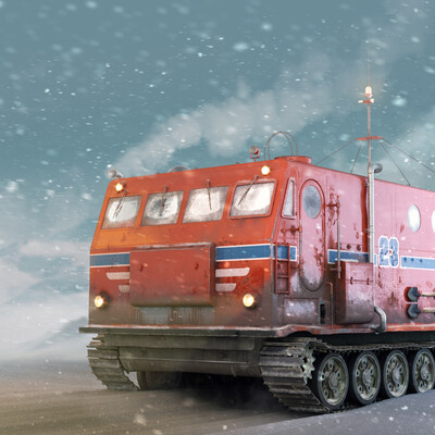 Kharkovchanka. The best vehicle for self-isolation.