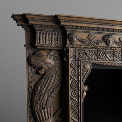 Fireplace of Piranesi