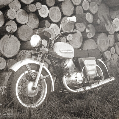 Soviet motorcycle IZH Jupiter