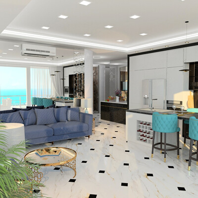 interior in modern classic