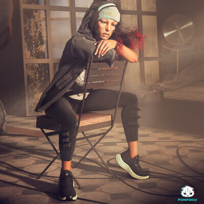 Photorealistic clothes in Marvelous Designer for illustration
