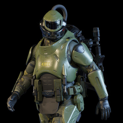 Military Exoskeleton R-30