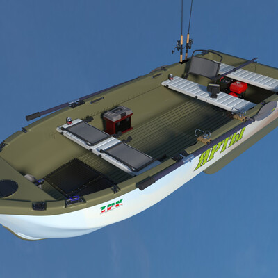 Half boat