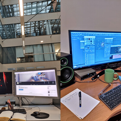 at work, at home, at play