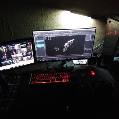 My work table