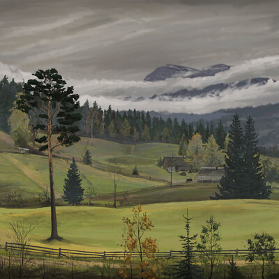 Summer landscape