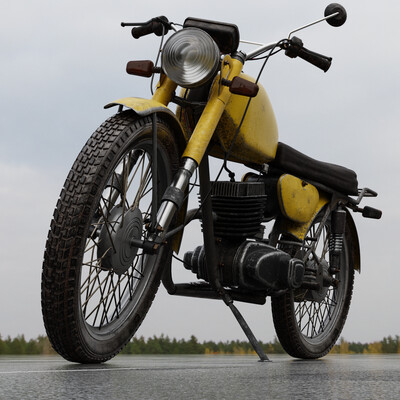 Советский мотоцикл Minsk MMVZ 3.112.12 125 cm³ (1983)