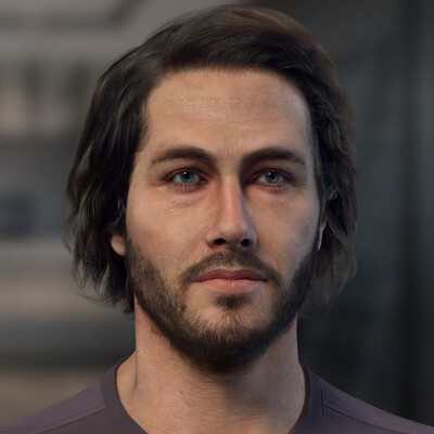 3d realistic portrait