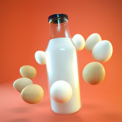 Milk-eggs