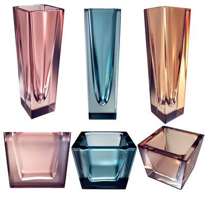 Glass vase