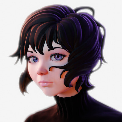 Stylized girl