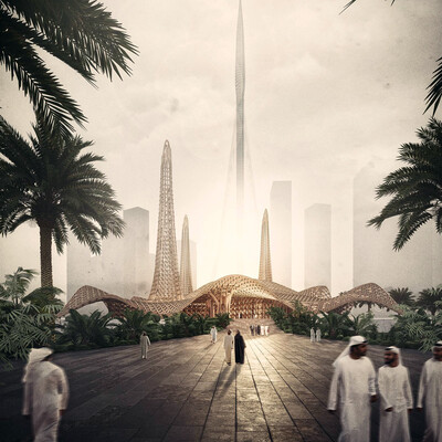 Dubai Iconic Mosque