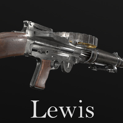 Lewis Submachine Gun / Stielhandgranate 24