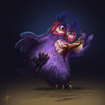 CLUMSY OWL.