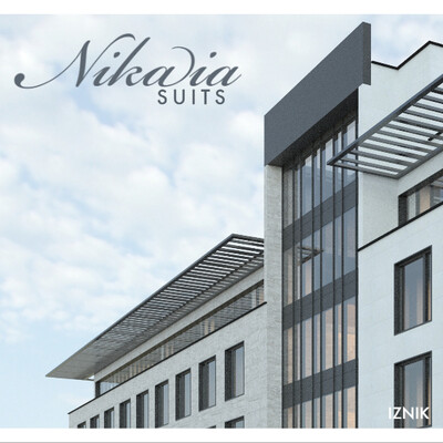 "Nikaia suits" hotel facade concept