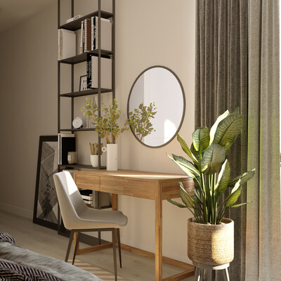 Bedroom interior