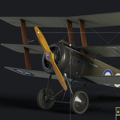Sopwith Triplane Gameready